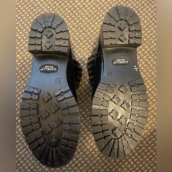 Capelli Black Studded Rain Boots size 10 - Picture 3 of 4